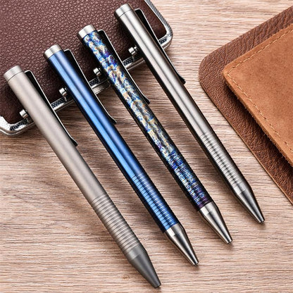 Multifunctional Bolt Titanium Tactical Writing Pen