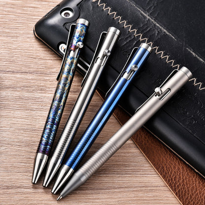 Multifunctional Bolt Titanium Tactical Writing Pen