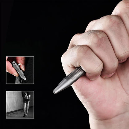 Multifunctional Bolt Titanium Tactical Writing Pen