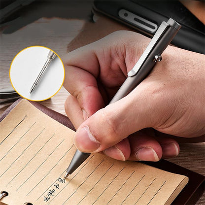 Multifunctional Bolt Titanium Tactical Writing Pen