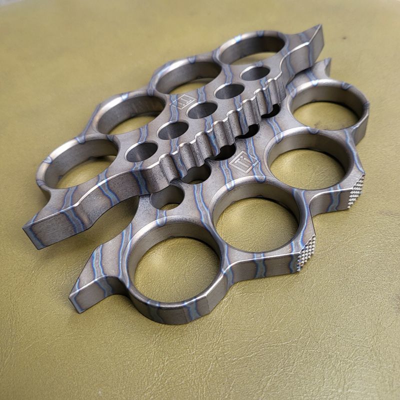 TC4 Titanium Window Breaker Knuckle Boxing Self Defense EDC Tool ...