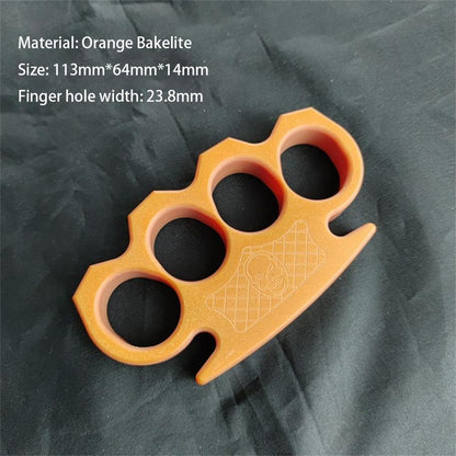 Classic Non-metallic Knuckle Duster Portable Self-defense EDC Tool