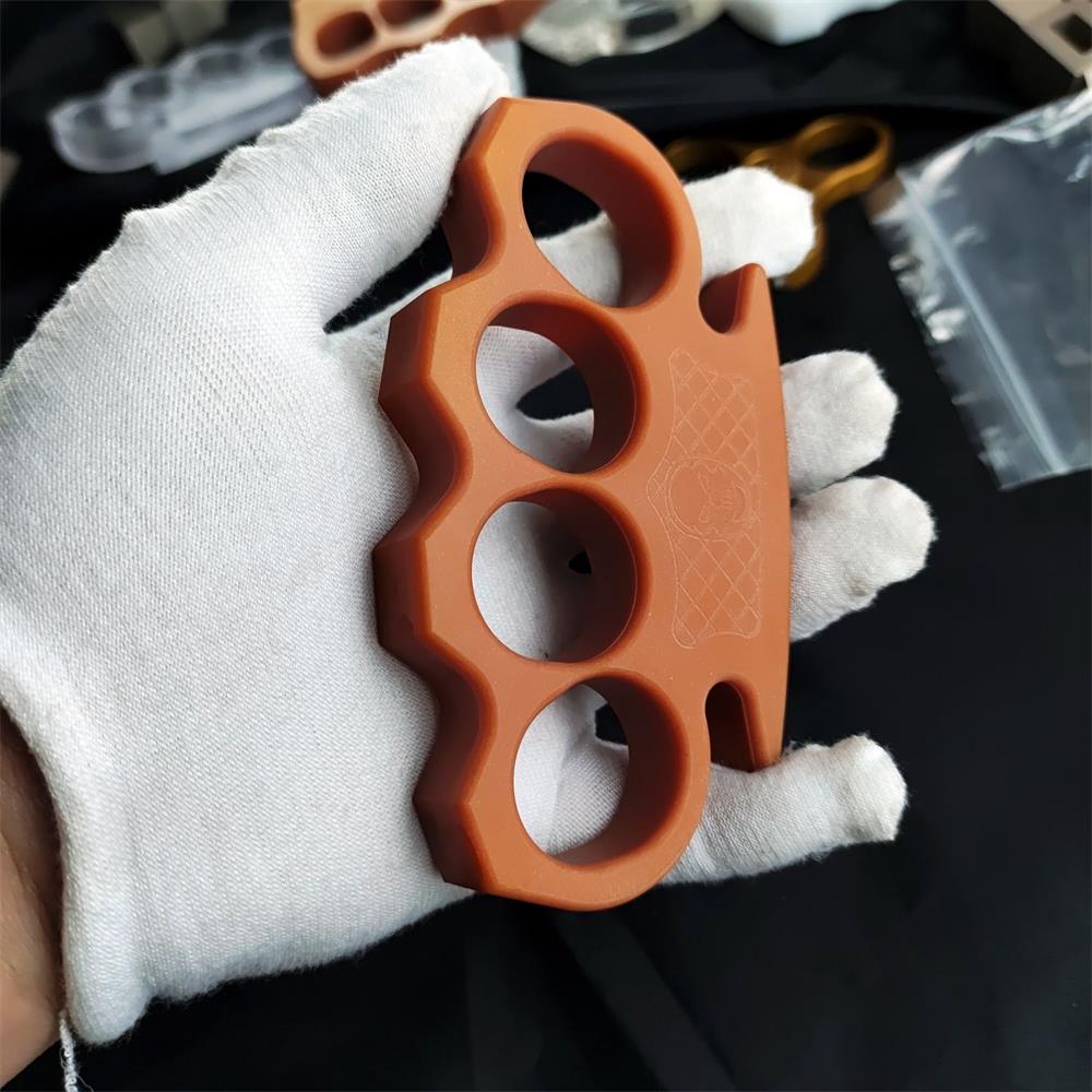 Classic Non-metallic Knuckle Duster Portable Self-defense EDC Tool