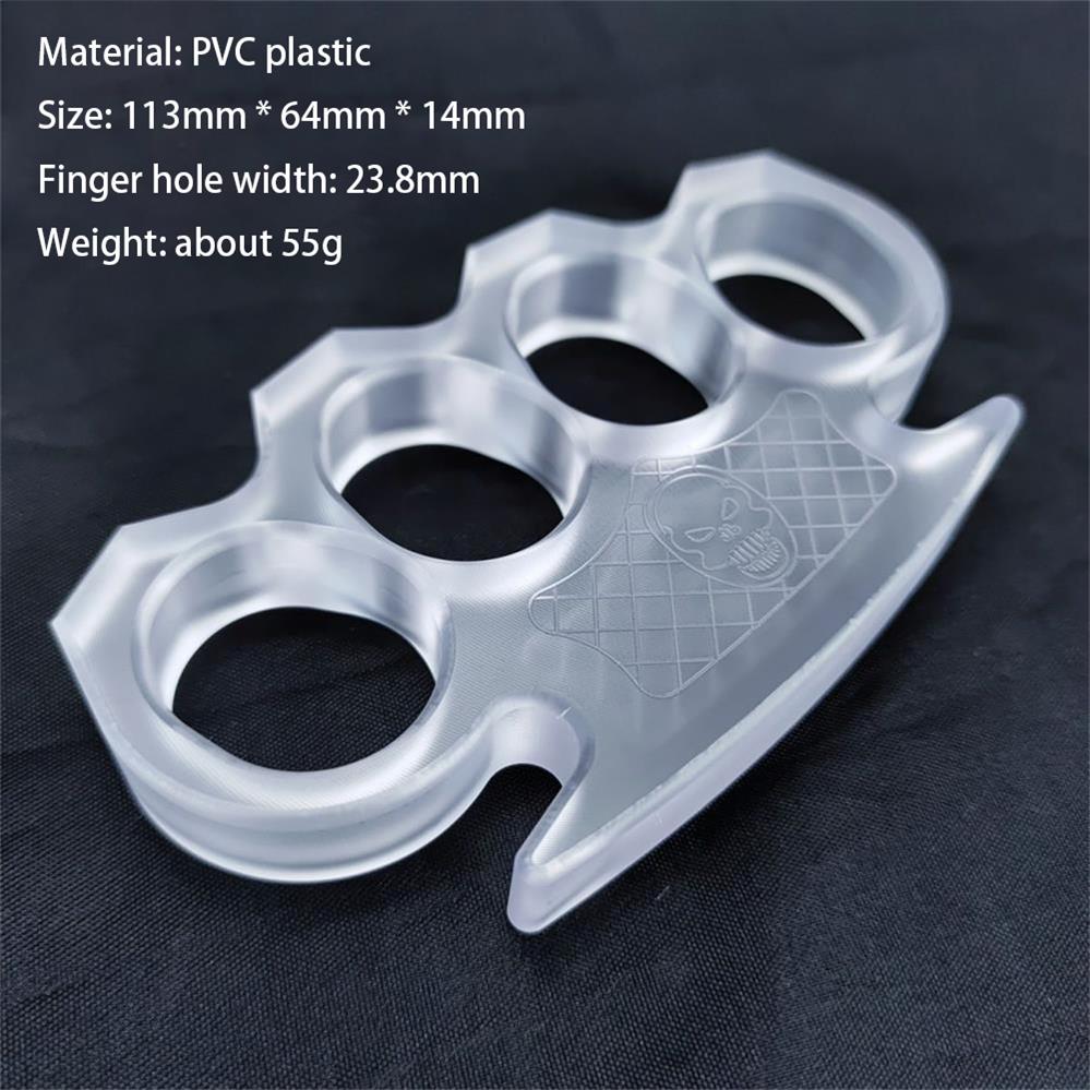 Classic Non-metallic Knuckle Duster Portable Self-defense EDC Tool