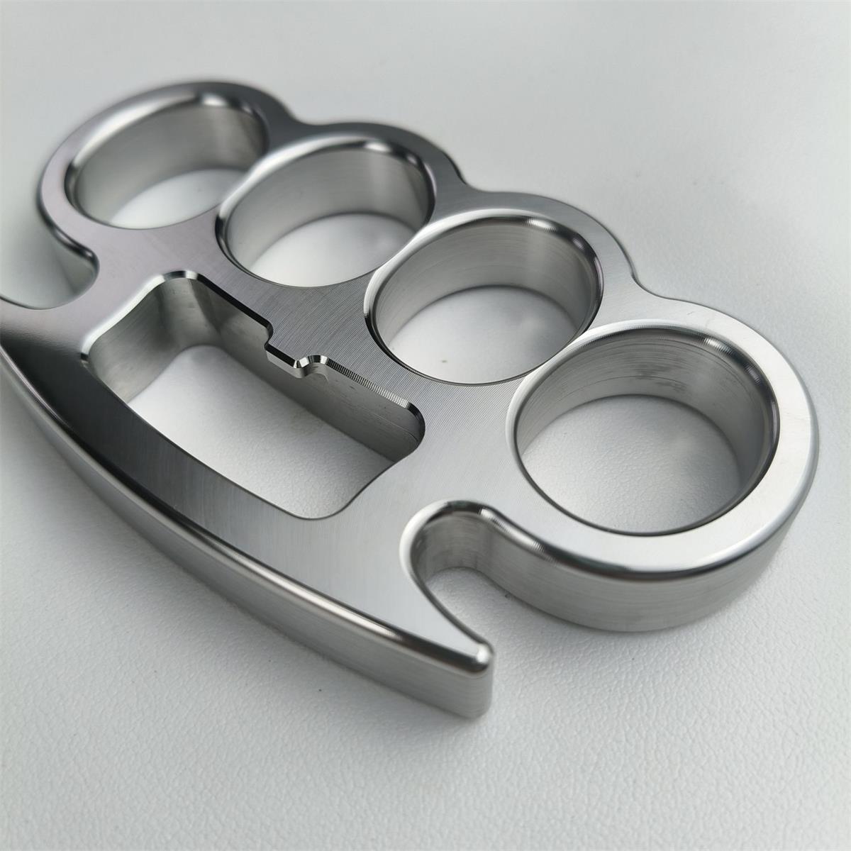 Classic Solid Steel Knuckle Duster Window Breaker Bottle Opener EDC Tool