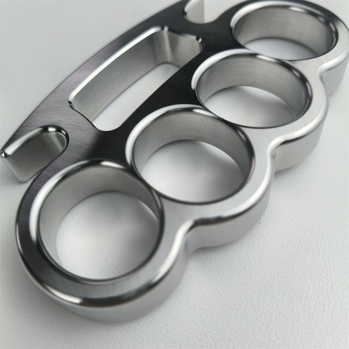 Classic Solid Steel Knuckle Duster Window Breaker Bottle Opener EDC Tool