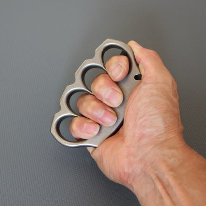 Classic Titanium Knuckle Duster Self Defense EDC Tool