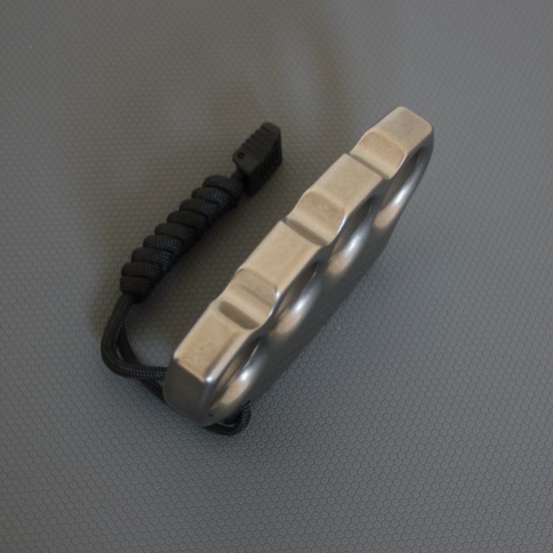 Classic Titanium Knuckle Duster Self Defense EDC Tool