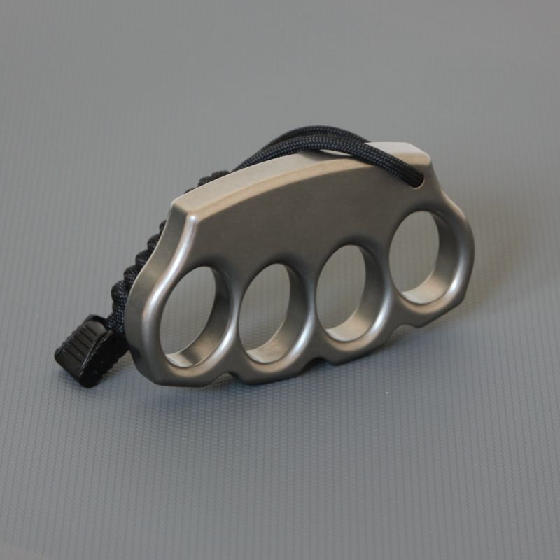 Classic Titanium Knuckle Duster Self Defense EDC Tool