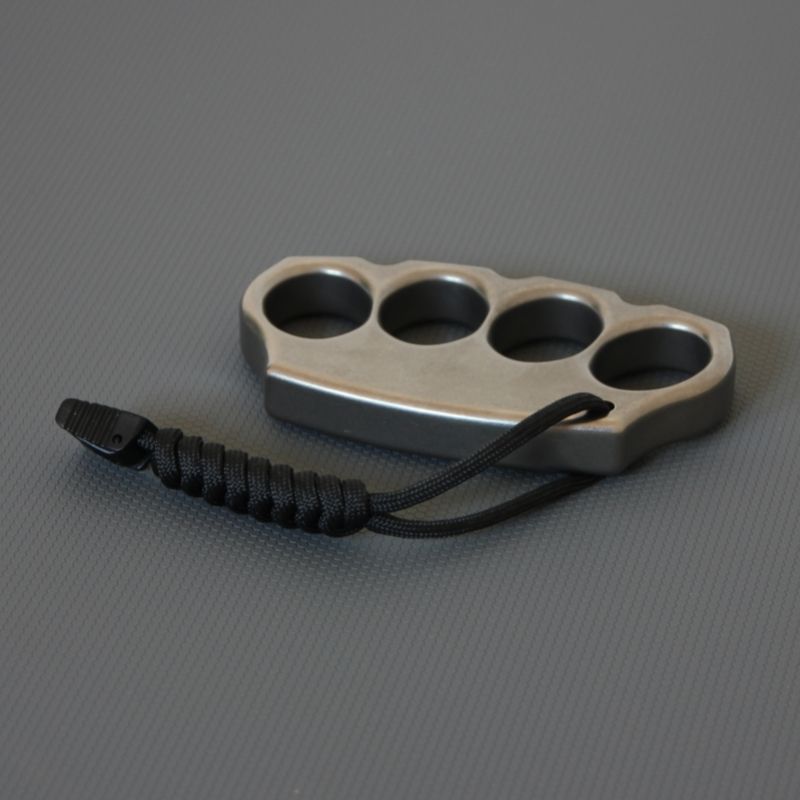 Classic Titanium Knuckle Duster Self Defense EDC Tool