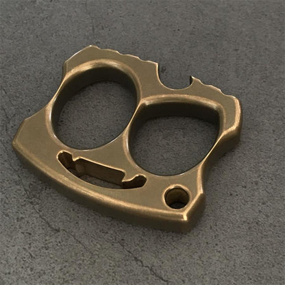 Personalized Brass Knuckle Duster Bottle Opening EDC Tool