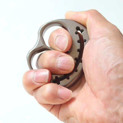 TC4 Titanium Solid Pumpkin Knuckle Duster