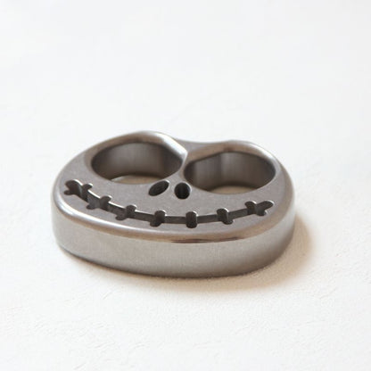 TC4 Titanium Solid Pumpkin Knuckle Duster