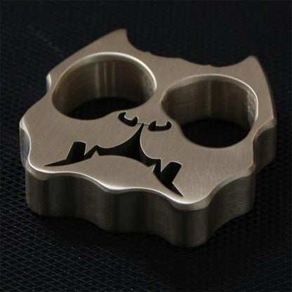 Exquisite Dog Head Brass Knuckle Duster