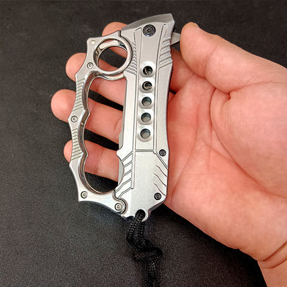 Folding Knuckle Knife Outdoor Self Defense Pocket Knives EDC Tools