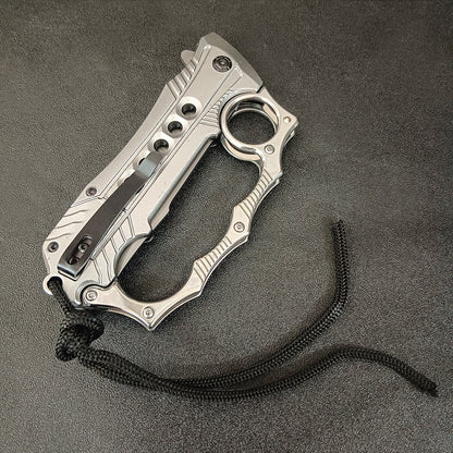 Folding Knuckle Knife Outdoor Self Defense Pocket Knives EDC Tools