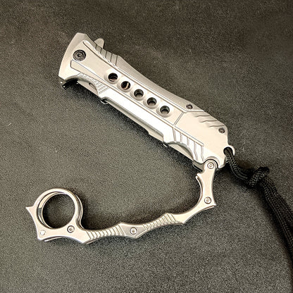 Folding Knuckle Knife Outdoor Self Defense Pocket Knives EDC Tools