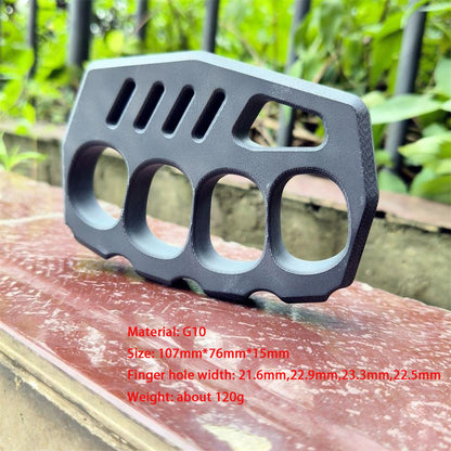 Multistyle G10 Knuckle Duster Boxing Broken Window Self Defense EDC Tool