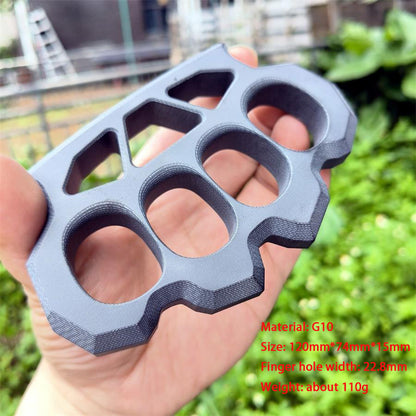 Multistyle G10 Knuckle Duster Boxing Broken Window Self Defense EDC Tool