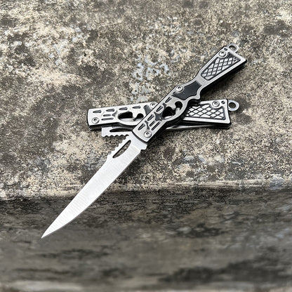 Creative Mini Folding Knife Keychain Pendant Decoration Invisible Knives