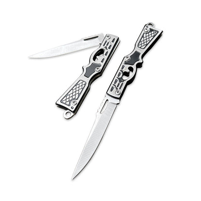 Creative Mini Folding Knife Keychain Pendant Decoration Invisible Knives