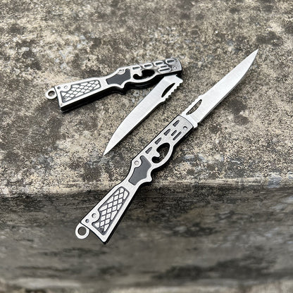 Creative Mini Folding Knife Keychain Pendant Decoration Invisible Knives