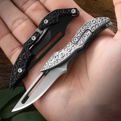 Mini Mechanical Folding Knife Sharp Morphing Pocket Knives