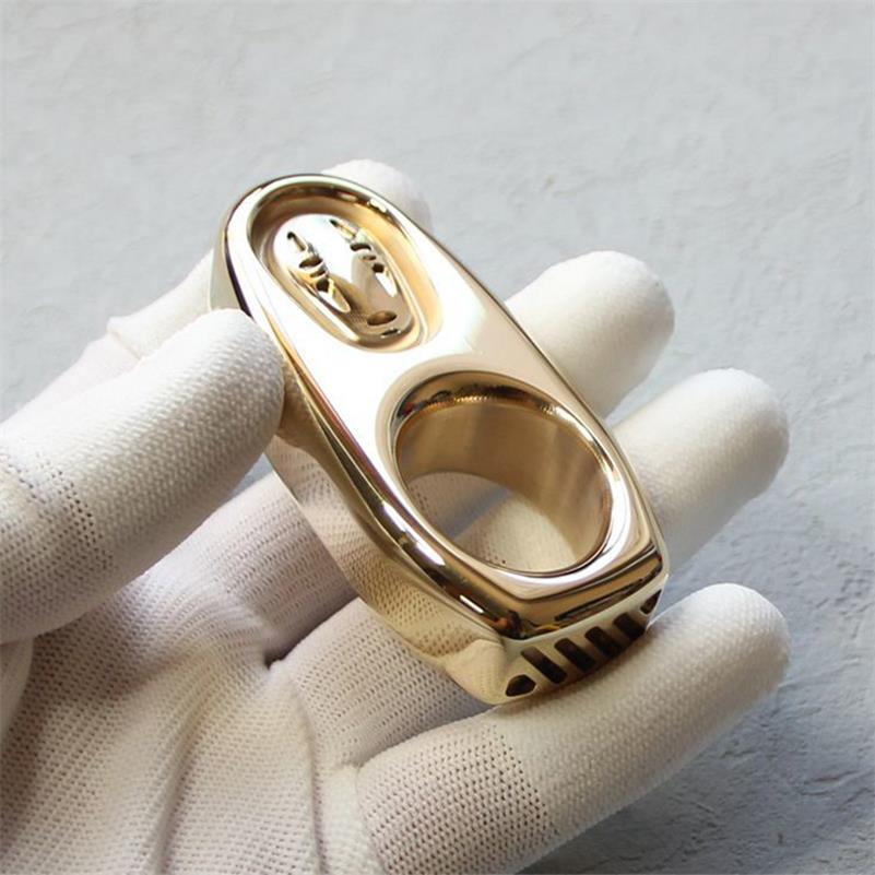 Mini Exquisite Solid Brass Knuckle Duster