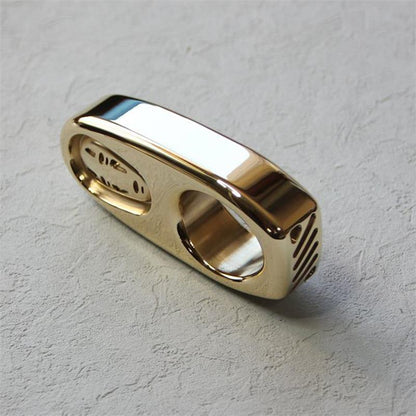 Mini Exquisite Solid Brass Knuckle Duster