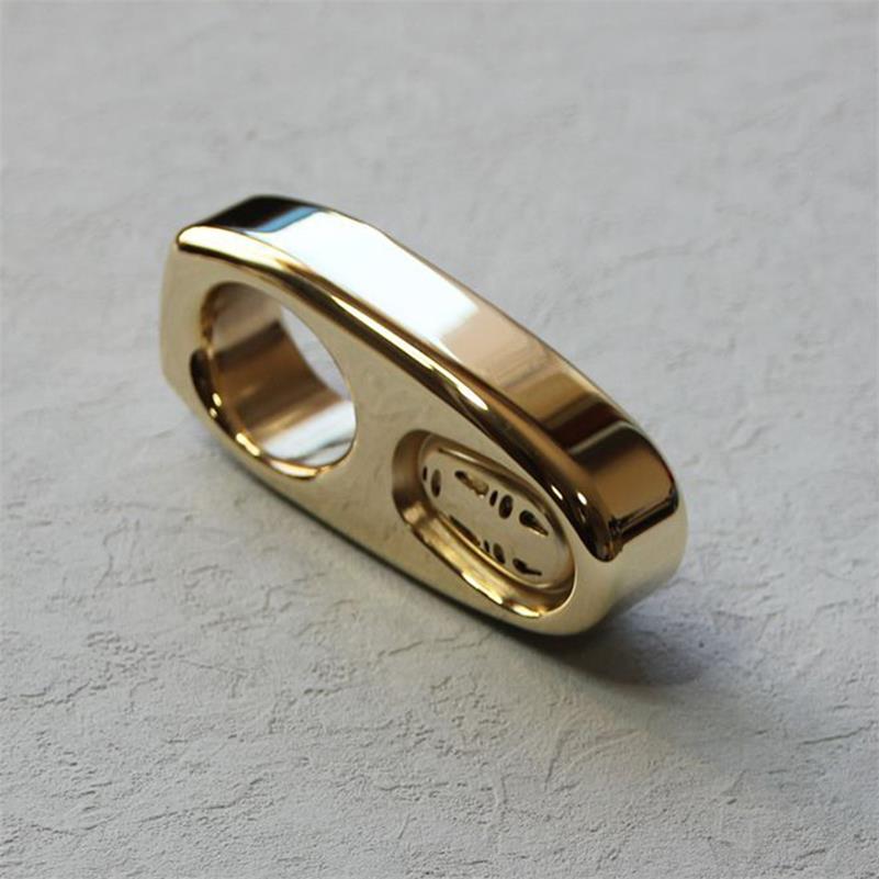 Mini Exquisite Solid Brass Knuckle Duster