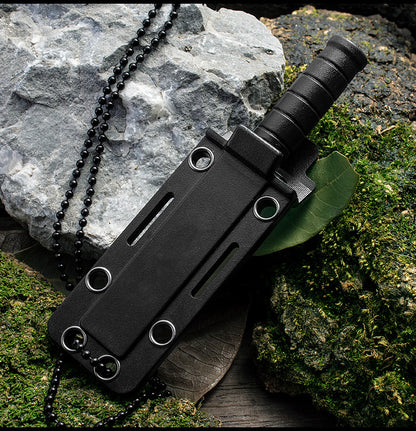 Necklace Small Straight Knife Multifunctional Defense