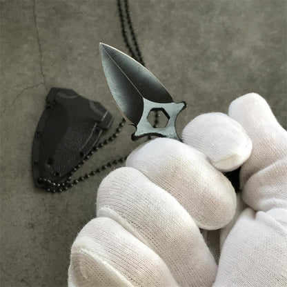 Mini Pocket Knife EDC Necklace Outdoor Tools