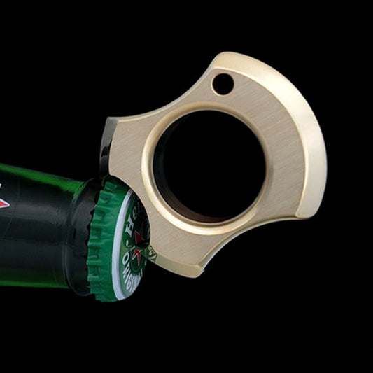 Multi-style Bottle Opening Brass Knuckle Duster
