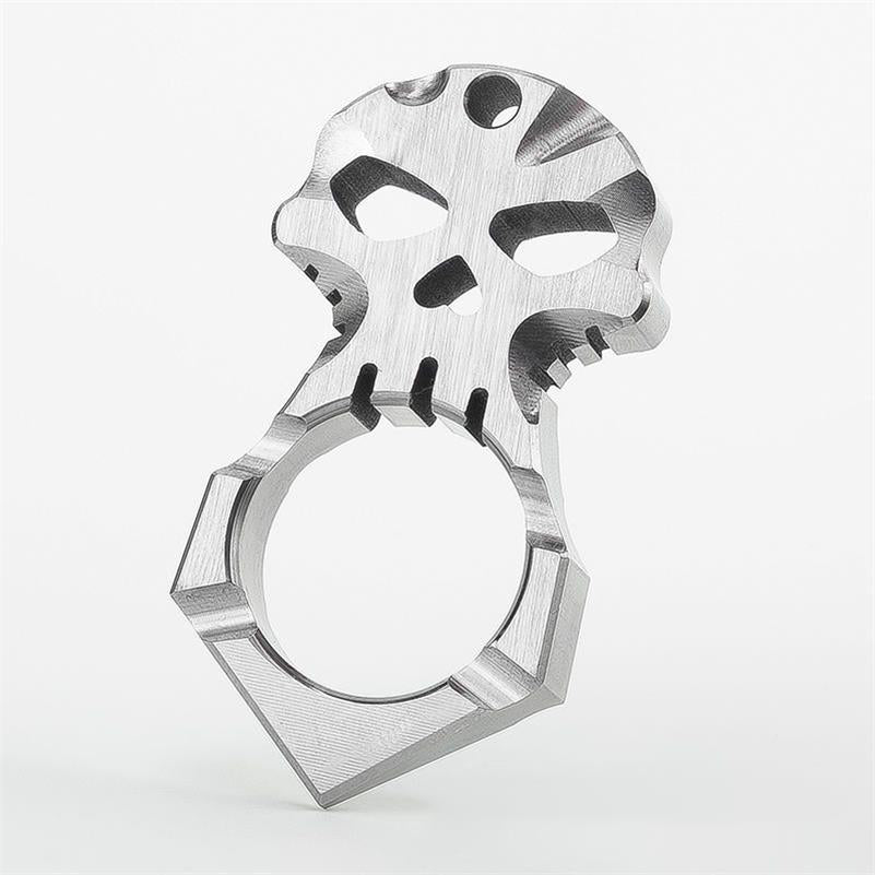 Mini Titanium Knuckle Duster Portable EDC Decoration