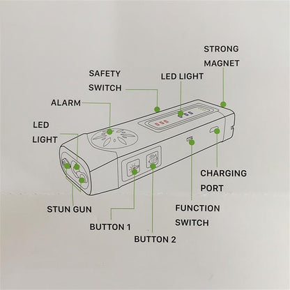 Multifunctional stun gun 12