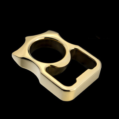 Brass Knuckle Duster Self-Defense Bottle Opener