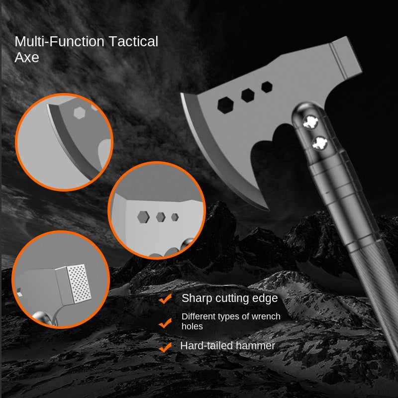 Multifunctional Soldier Shovel Axe Suit Camping Survival Toolbox