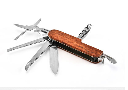 Multifunctional Outdoor Defense Tool Folding Knife