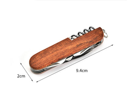 Multifunctional Outdoor Defense Tool Folding Knife