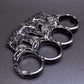 Ghost Fire Style Knuckle Duster Four Fingers Tiger Fist Ring Hand Buckle Outdoor Defense Gloves Combat Broken Window EDC Tools