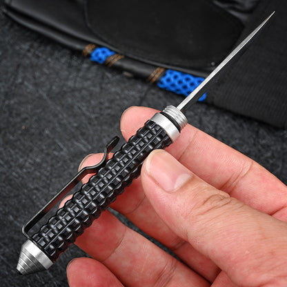 Mini Damascus Pen Knife Multifunctional Wilderness Survival Survival Pocket Knives