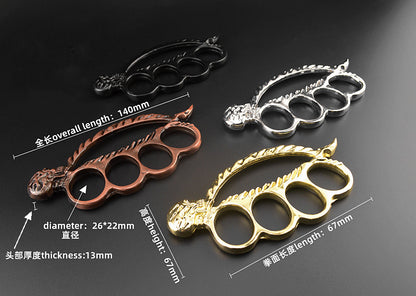 Mermaid knuckle duster Martial Arts Hand Buckle Broken Window Lifesaving Equipment Combat Boxing Protective Gear