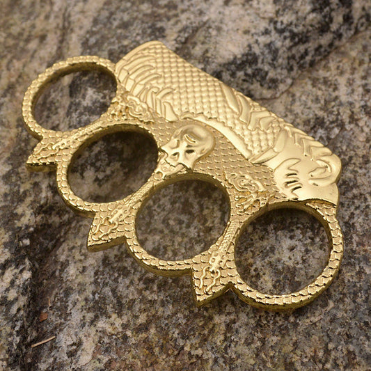 Knuckle Duster Sea King Hand Buckle Fist Buckle Protection Boxing Four Fingers Broken Window Combat Protective Gear EDC Tool