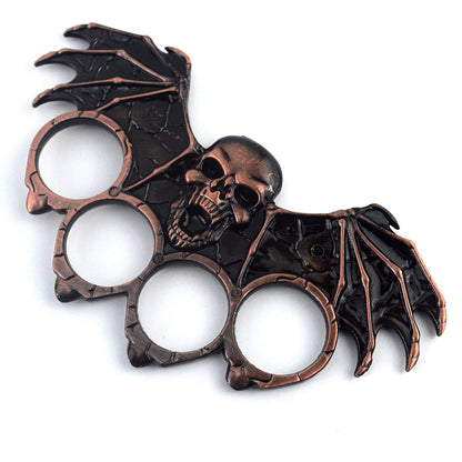 Large Bat Knuckle Duster Four Fingers Tiger Fist Ring Hand Buckle Outdoor Defense Gloves Combat Broken Windows EDC Tools