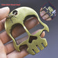 Weighted and Thickened Knuckle Duster Two-finger Boxing Skull Defense Boxing Martial Arts Boxing Buckle Multi-function Bottle Opener