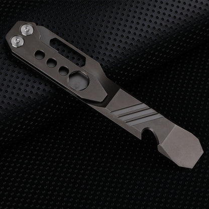 TC4 Titanium Alloy Multifunctional Defense Tool Bottle Opener High Hardness Portable EDC Tools