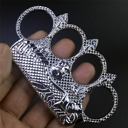 Knuckle Duster Sea King – boucle de poing, Protection, boxe, quatre doigts, fenêtre cassée, équipement de Protection de Combat, outil EDC