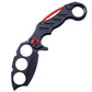 Knuckle Folding Knife Outdoor Camping Tactics Multi-functional Self-defense Boxing Sleeve Knives