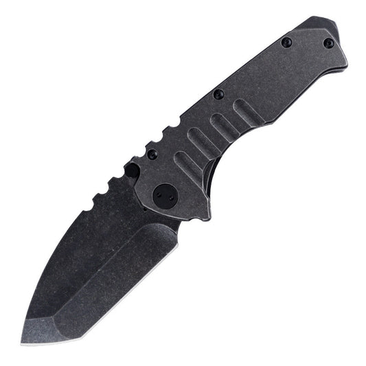 Outdoor Tactical  Folding Knife 9cr18mov Sharp Blade Stone Wash Steel G10 Handle Camping Pocket Knives
