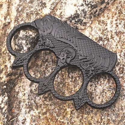 Knuckle Duster Sea King – boucle de poing, Protection, boxe, quatre doigts, fenêtre cassée, équipement de Protection de Combat, outil EDC